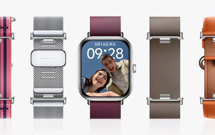 Đồng hồ Redmi Watch 5 cung cấp nhiều lựa chọn dây đeo để người dùng thoải mái tùy chỉnh theo sở thích.