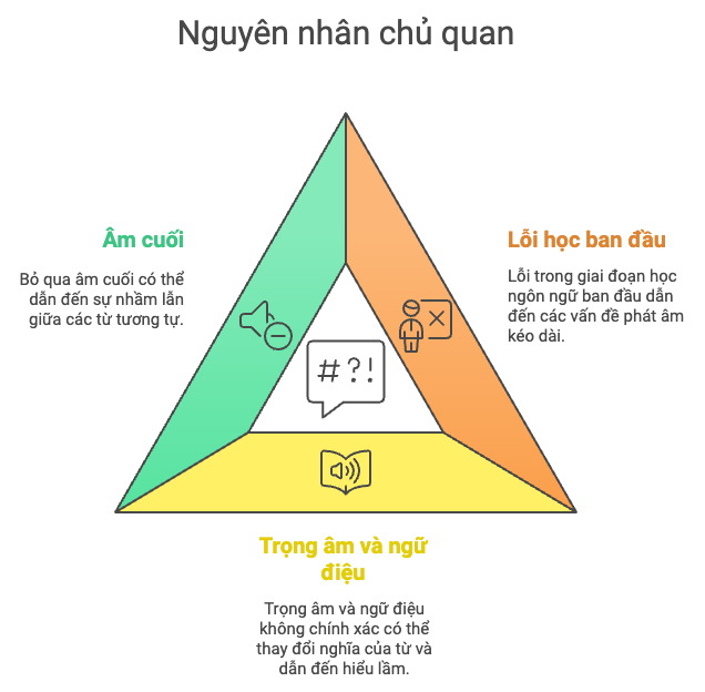 Nguyên nhân đến từ bản thân người học