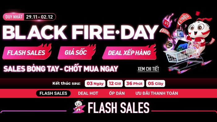 Ưu đãi Black Friday 2024 tại CellphoneS