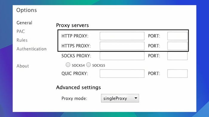 Hướng dẫn sử dụng Proxy Helper – Bước 1