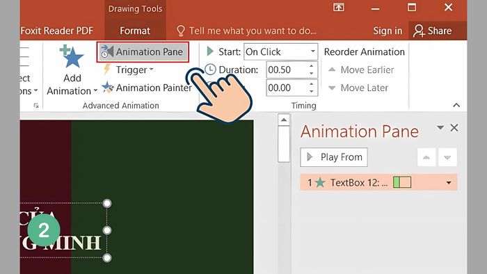 Cách tạo hiệu ứng tiếng vỗ tay trong PowerPoint - Bước 2