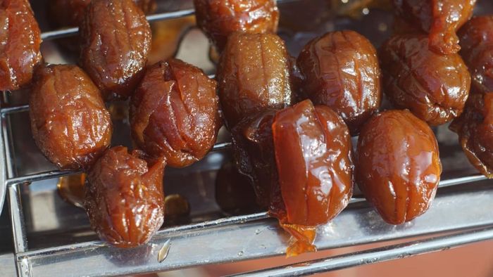 Các bước chế biến mứt táo không cần nước vôi, bước 4 (Hình minh họa)