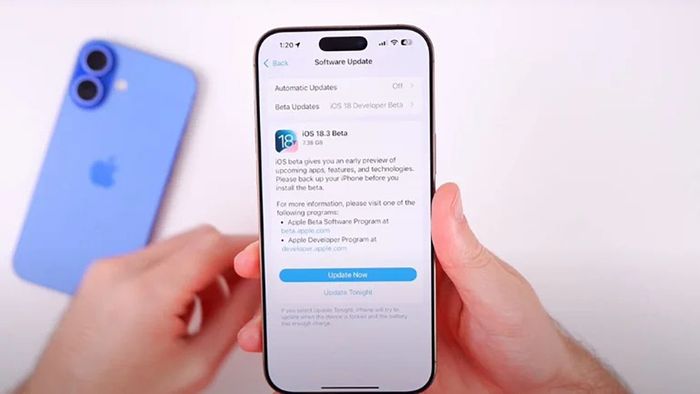 iOS 18.3, iPadOS 18.3 và macOS Sequoia 15.3 public beta 1 đã có mặt