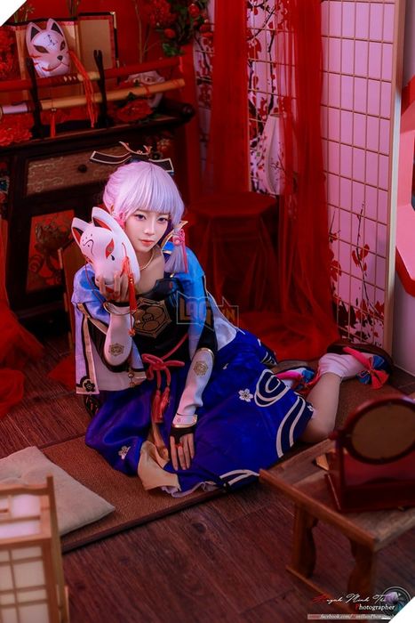 Bộ cosplay Ayaka siêu đẹp từ cosplayer người Việt chắc chắn sẽ làm bạn phải trầm trồ.