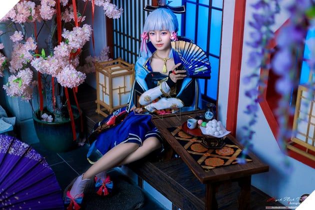 Chiêm ngưỡng bộ cosplay Ayaka tuyệt vời đến từ cosplayer người Việt, mang lại vẻ đẹp khó cưỡng.