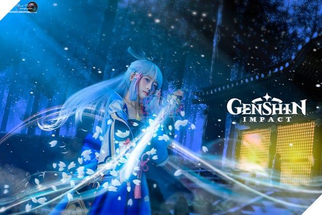 Hãy nhìn lại bộ cosplay Ayaka đầy ấn tượng đến từ cosplayer người Việt, thật khó mà không trầm trồ.