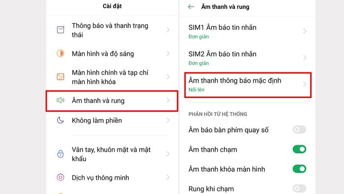 Hướng dẫn thay đổi âm thanh thông báo Zalo trên điện thoại - Bước 2