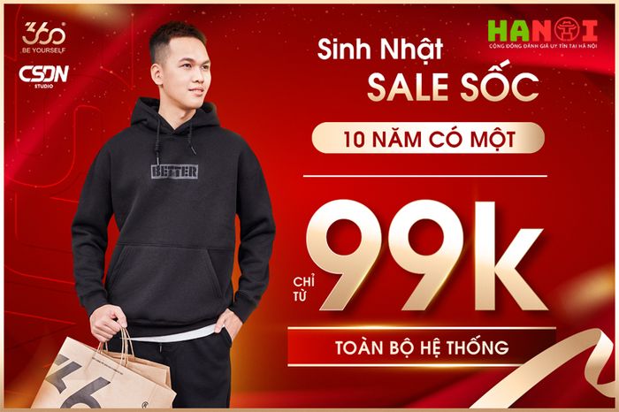 Ưu đãi khủng chưa từng có trong 10 năm qua, đừng bỏ lỡ!