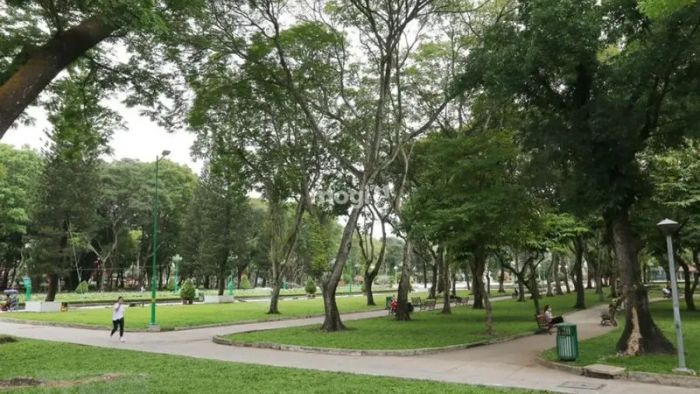 Quy mô của công viên Gia Định
