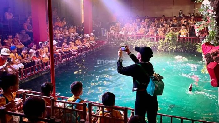 Rạp xiếc Gia Định thu hút đông đảo khán giả tham gia