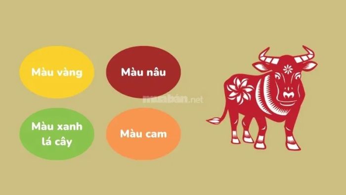 Màu sắc may mắn cho người tuổi Sửu trong năm 2025