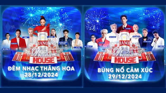 Sự kiện Countdown 2025 Premium House tại Hà Nội