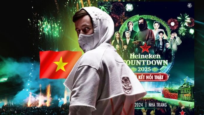 Sự kiện Heineken Countdown 2025 tại Nha Trang