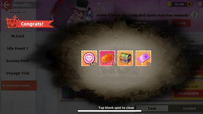 Lợi ích khi sử dụng mã code Pirate King Legend