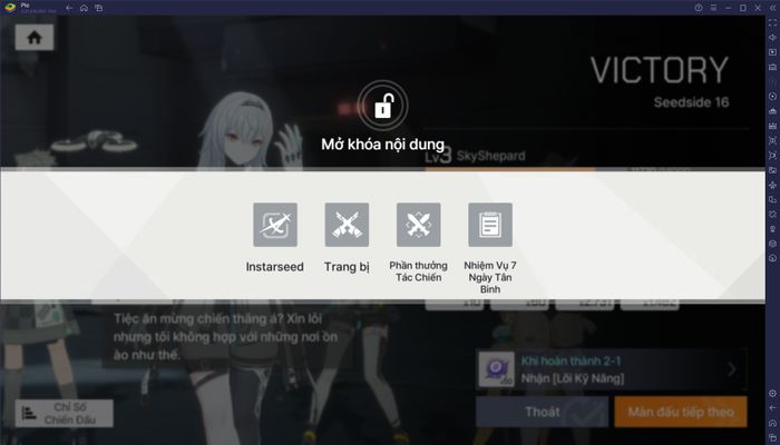 Cẩm nang dành cho game thủ mới chơi STARSEED: Asnia Trigger trên PC qua BlueStacks