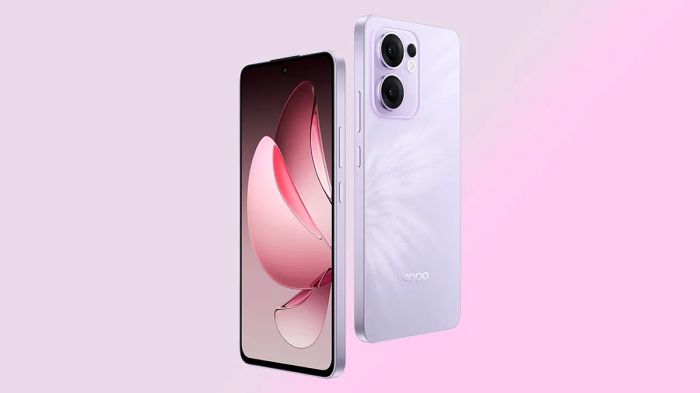 OPPO Reno13 F 4G được cho là sẽ có thiết kế tương tự như Reno13.