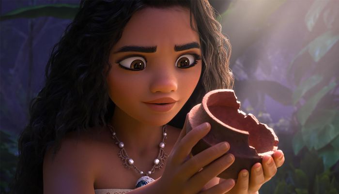 Cuộc phiêu lưu mới của công chúa Moana vẫn tiếp tục chinh phục trái tim các khán giả nhí.
