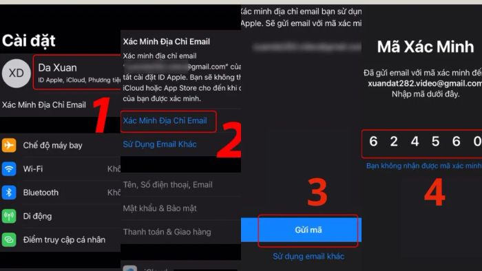 iPhone không thể xác minh nhận dạng máy chủ