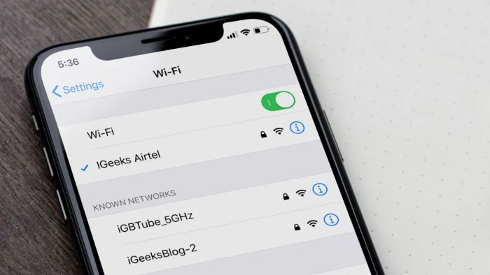 Lỗi không thể xác minh nhận dạng máy chủ trên iPhone