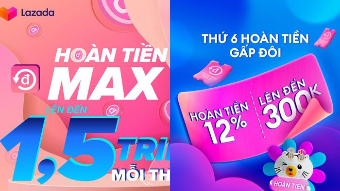 mẹo săn sale Lazada - Chọn mua sản phẩm có chương trình hoàn tiền Max