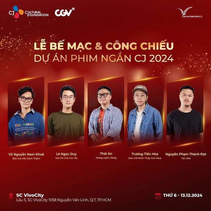Top 5 bộ phim xuất sắc của Dự án phim ngắn CJ mùa 5