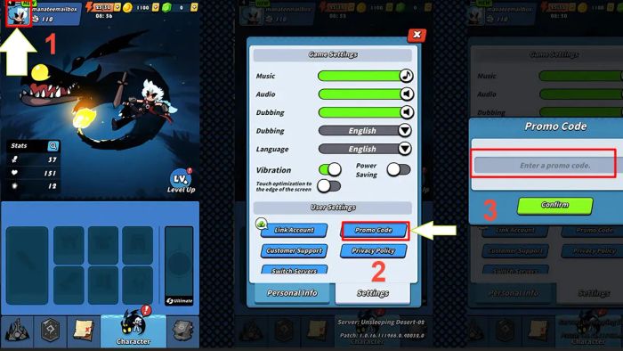 Hướng dẫn nhập mã code Dragon POW Luyện Rồng