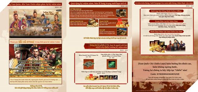 Lưỡng Niên Liên Chiến, Tiếp Tục Mở Rộng! Tam Quốc Chí – Chiến Lược Kỷ Niệm 2 Năm Và Phiên Bản Mới 'Kỷ Liên Chiến' Đã Chính Thức Ra Mắt!