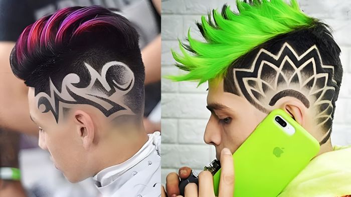 Tattoo tóc kiểu 9