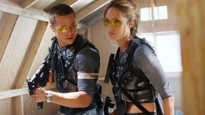 Bộ phim hài lãng mạn đáng xem nhất của Angelina Jolie, Mr. & Mrs. Smith.