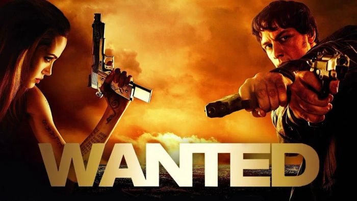 Bộ phim hành động nổi bật với sự tham gia của Angelina Jolie, Wanted.