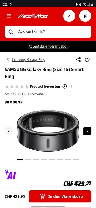 Galaxy Ring sẽ có thêm hai kích cỡ mới