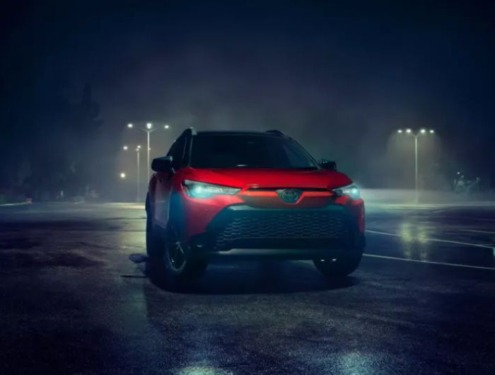 Hình ảnh minh họa Toyota Corolla Cross 2025 phiên bản màu sắc mới, tiếp tục gây ấn tượng với thiết kế sang trọng.