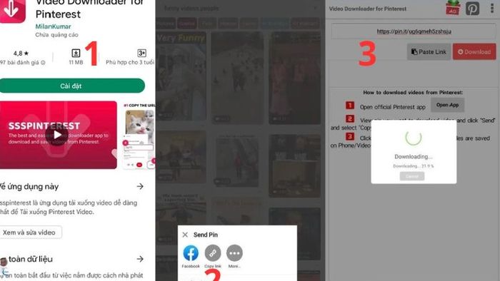 Cách lưu hình ảnh từ Pinterest về điện thoại, máy tính dễ dàng
