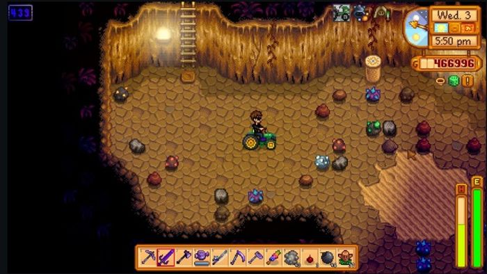Phát triển và nâng cấp trang trại trong Stardew Valley