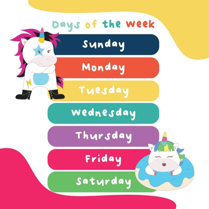 Days of the week