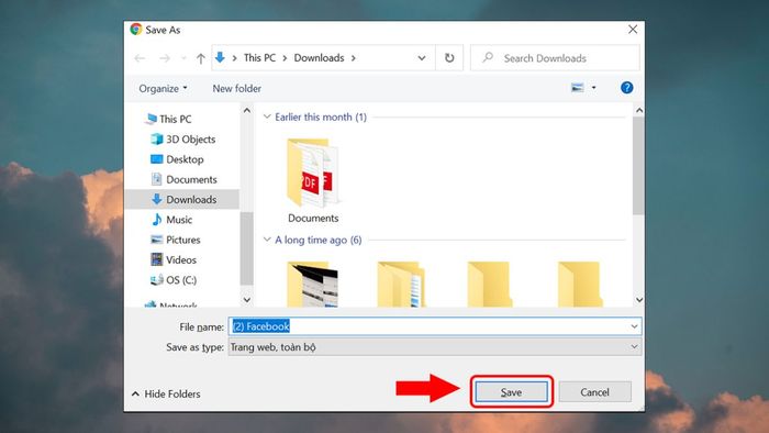 Hướng dẫn tải hàng loạt ảnh Facebook - bước 5