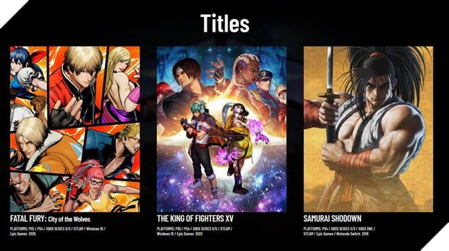 SNK ra mắt KOF Studio nhân dịp kỷ niệm 30 năm của series King of Fighters 3