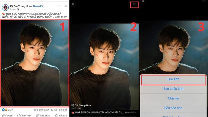 Hướng dẫn tải ảnh Facebook về iPhone