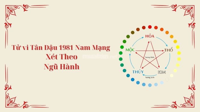 Horoscope for Tân Dậu 1981 Male in 2025 based on the Five Elements