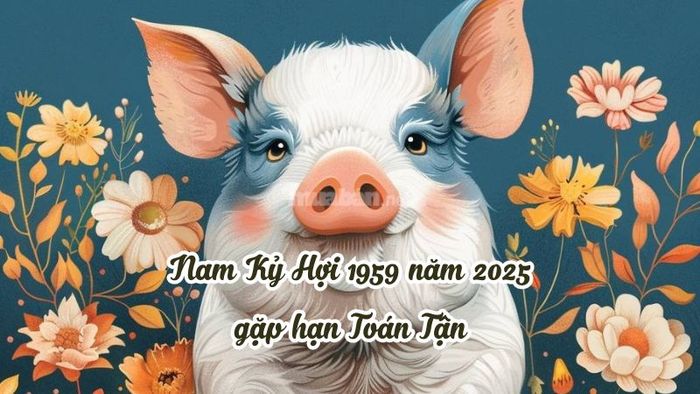 Năm 2025, nam mạng Kỷ Hợi 1959 gặp phải hạn Toán Tận, điều này có thể gây ra những khó khăn về tài chính và rắc rối trong công việc.
