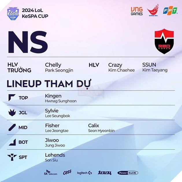 KeSPA Cup 2024: LCK Chính Thức Công Bố Đội Hình, DRX Đưa Xạ Thủ Gốc Việt Ra Sân Đầu Tiên