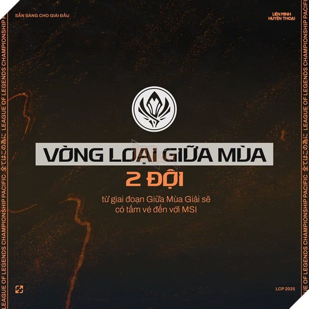 Thông tin quan trọng về vòng tuyển chọn LCP 2025 dành cho các giải đấu quốc tế, giúp người hâm mộ hiểu rõ hơn về cơ hội tham gia các sự kiện thể thao điện tử lớn.