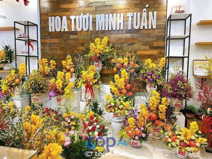 Cửa hàng hoa tươi Minh Tuấn tại TP. Bắc Giang
