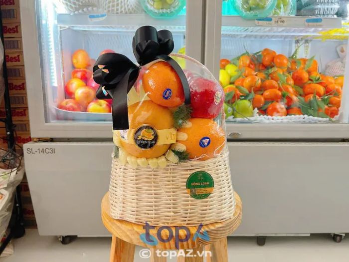Cửa hàng giỏ trái cây Hồng Loan Fruits & Flower tại TP. Long Khánh