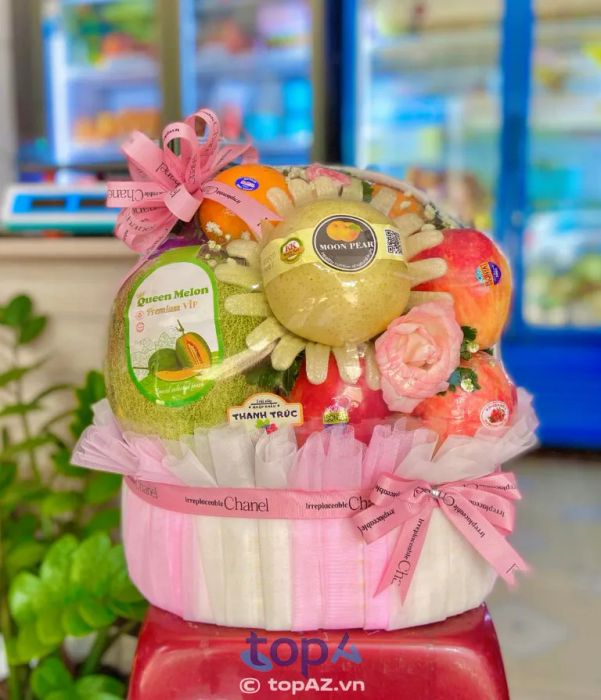 Cửa hàng giỏ trái cây Thanh Trúc tại TP. Long Khánh