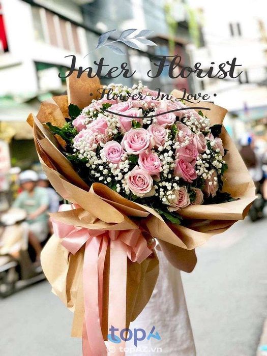 Cửa hàng hoa tươi Inter Florist tại TP. Bắc Giang