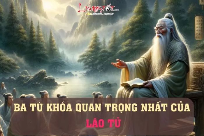 Ba từ khóa của Lão Tử vô cùng quan trọng.
