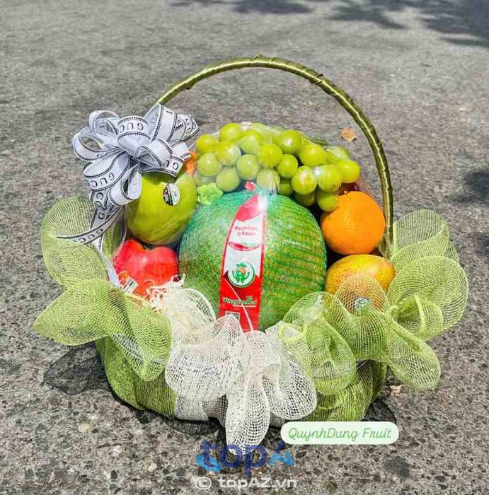 Cửa hàng giỏ trái cây Quỳnh Dung Fruits tại TP. Nam Định