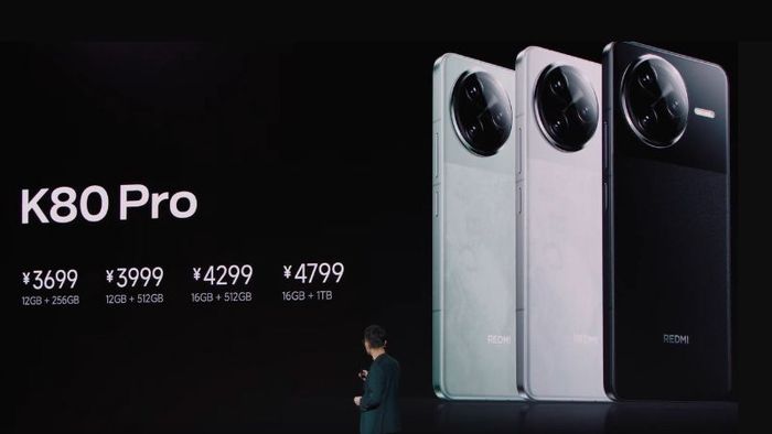 Redmi K80 Pro chính thức ra mắt