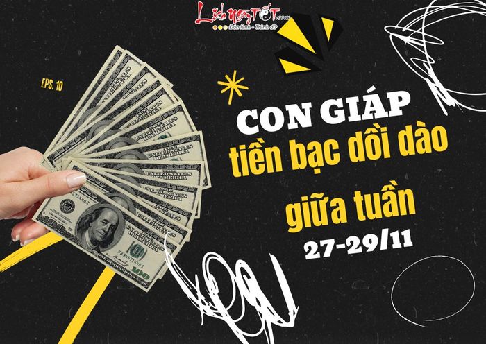 Con giáp may mắn giữa tuần này